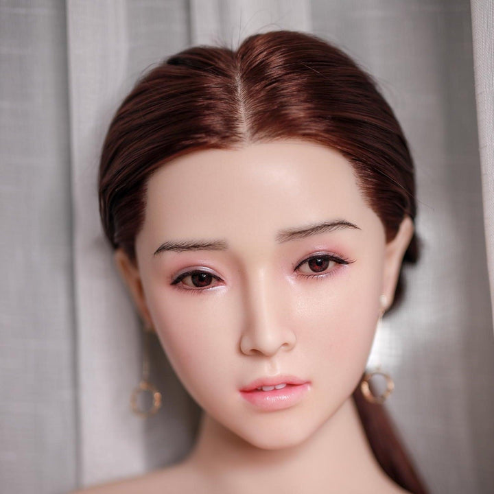 Neodoll Sugar Babe - Kehlani - Silicone Sex Doll Head - Implanted Hair - Silicone Colour - Lucidtoys