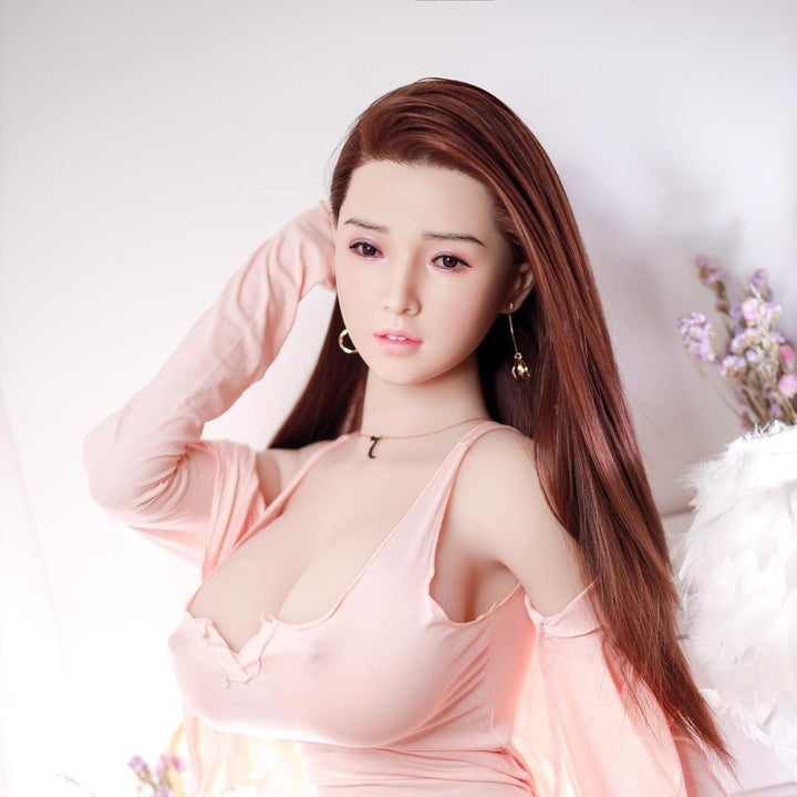 Neodoll Sugar Babe - Kehlani - Silicone Sex Doll Head - Implanted Hair - Silicone Colour - Lucidtoys
