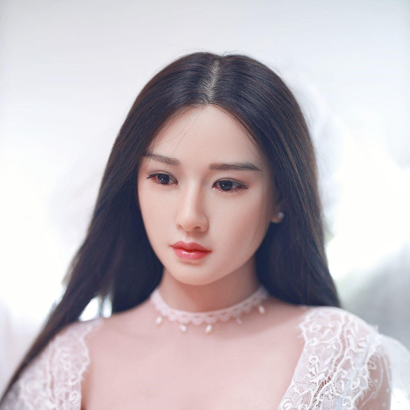 Neodoll Sugar Babe - Alani - Silicone Sex Doll Head - Implanted Hair - Silicone Colour video