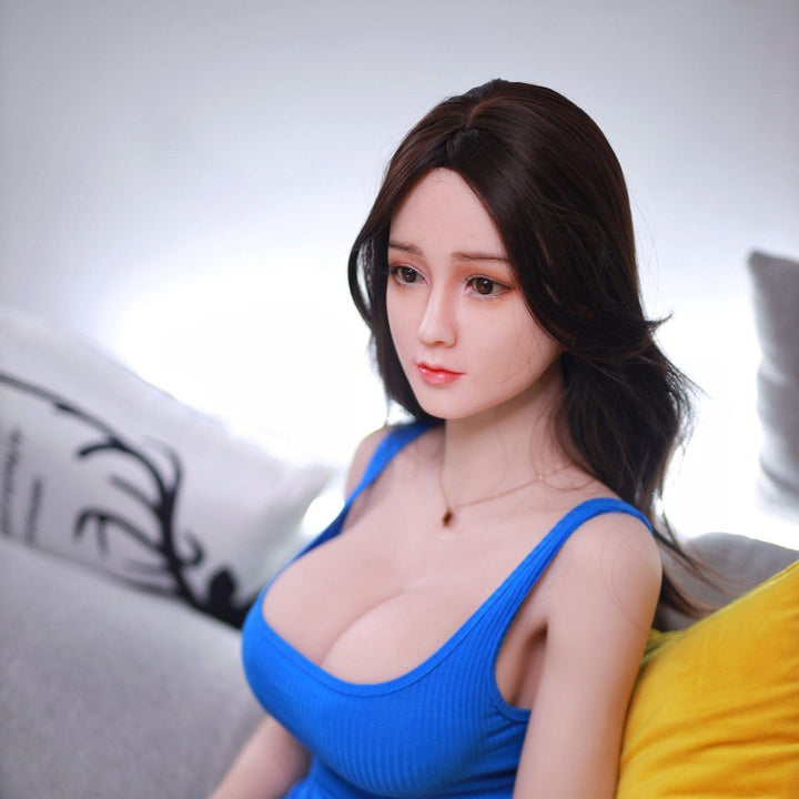 Neodoll Sugar Babe - Phoenix - Silicone Sex Doll Head - Implanted Hair - Silicone Colour - Lucidtoys