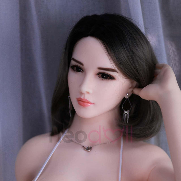 Neodoll Sugar Babe - Emily - Sex Doll Head - White - Lucidtoys
