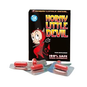 Horny Little Devil X5 - Male Sex Enhancer Supplement - Lucidtoys