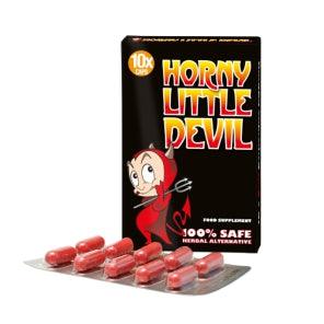 Horny Little Devil X10 - Male Sex Enhancer Supplement - Lucidtoys