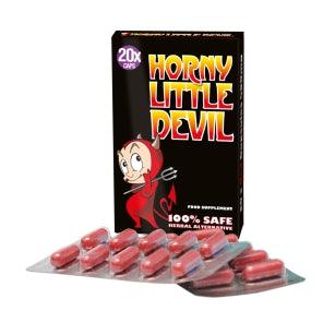 Horny Little Devil X20 - Male Sex Enhancer Supplement - Lucidtoys