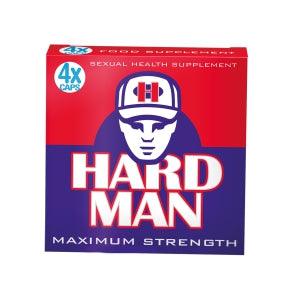 HARD MAN x4 - Male Sex Enhancer Supplement - Lucidtoys