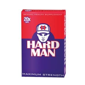 HARD MAN x20 - Male Sex Enhancer Supplement - Lucidtoys