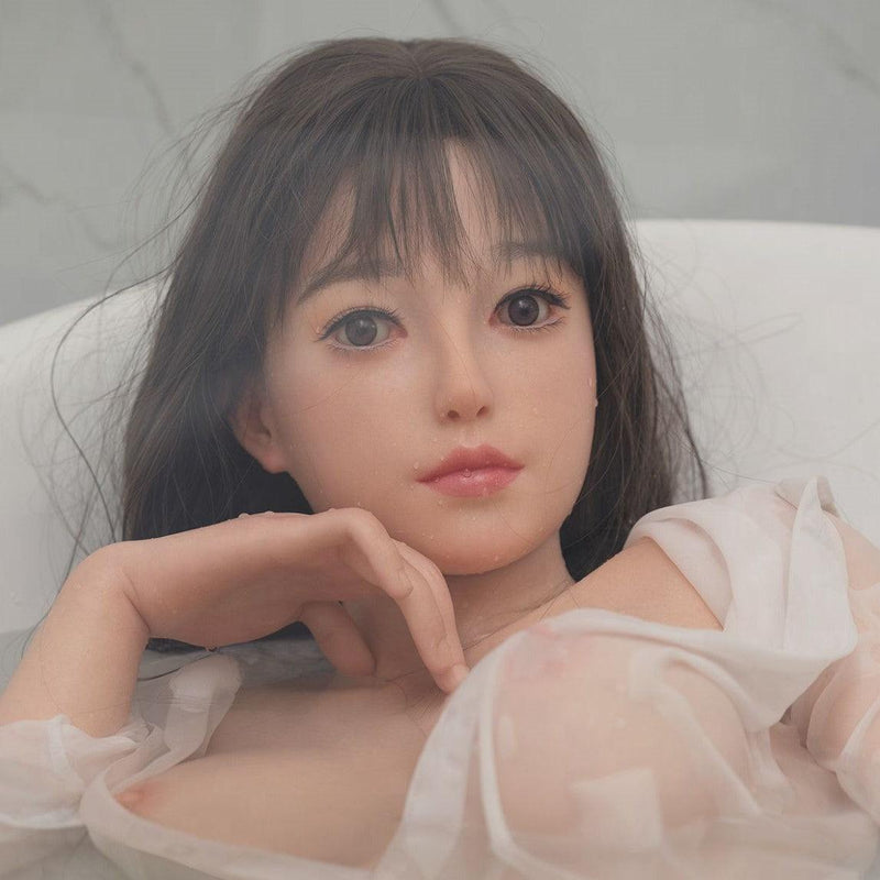 Zelex Silicone Doll Head G25-1 – Natural video