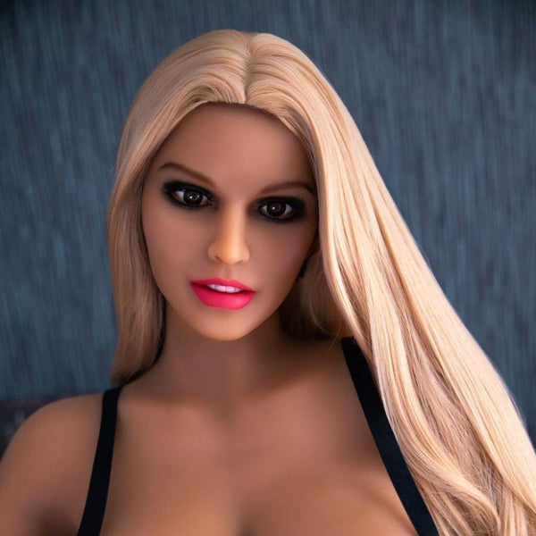Neodoll Girlfriend Talia - Sex Doll Head - M16 Compatible - Tan - Lucidtoys
