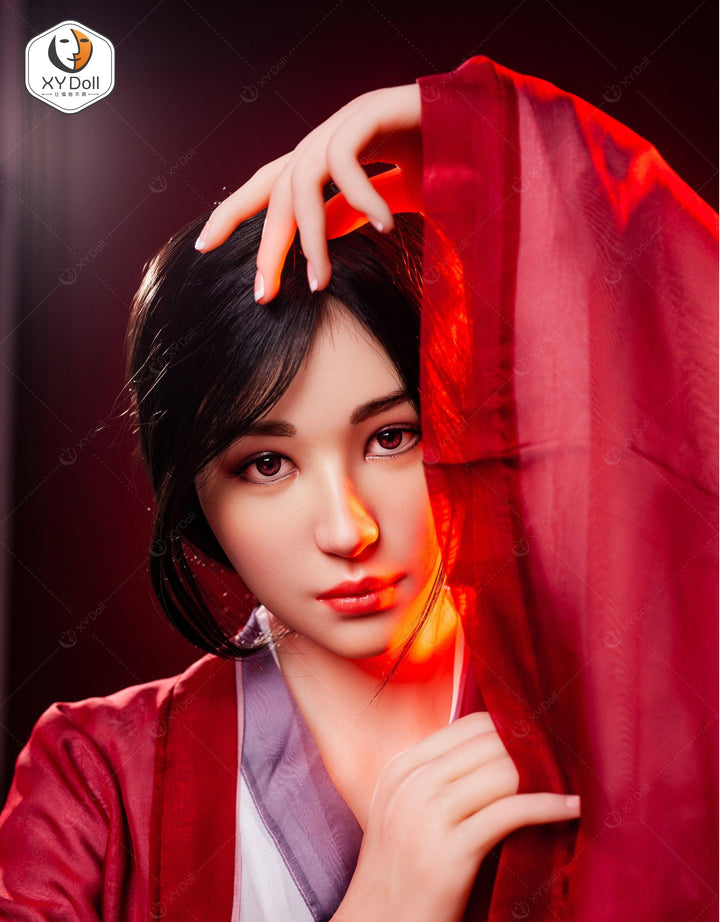 XYDoll - Fei - Silicone Sex Doll Head - 158cm - Natural - Lucidtoys