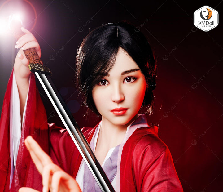 XYDoll - Fei - Silicone Sex Doll Head - 158cm - Natural - Lucidtoys