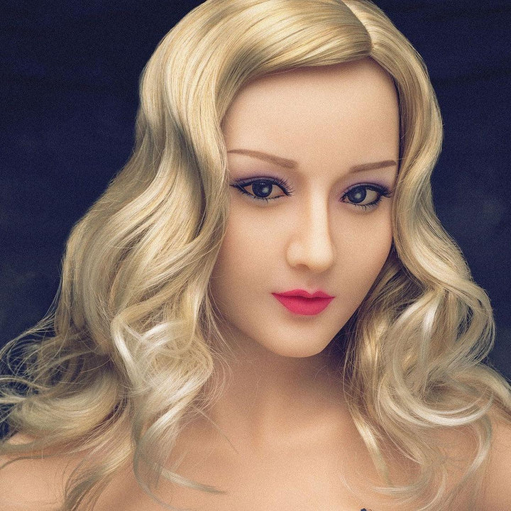 Climax Doll Kamila - Sex Doll Head - White - Lucidtoys