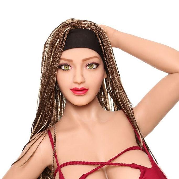 Climax Doll River - Sex Doll Head - Tan - Lucidtoys