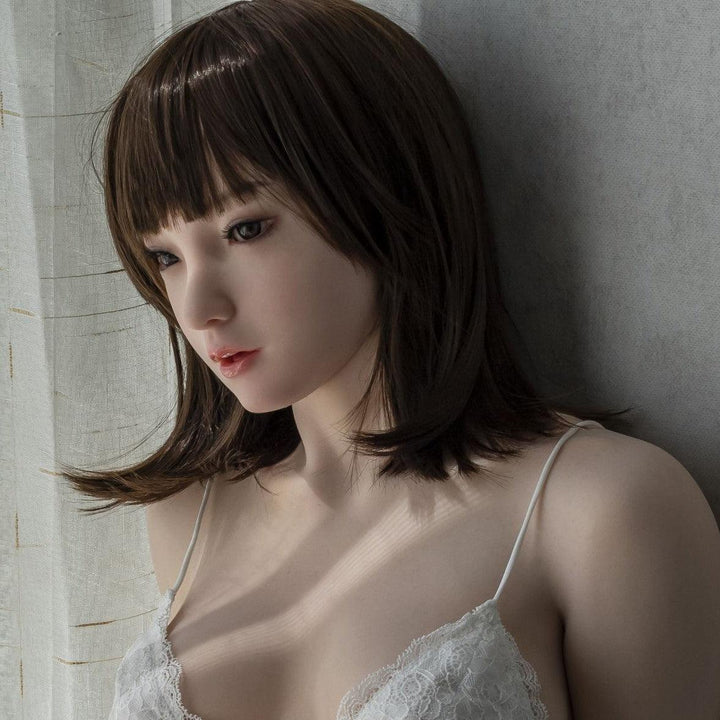 IL Doll - Hiromi - Silicone Sex Doll Head- Natural - Lucidtoys