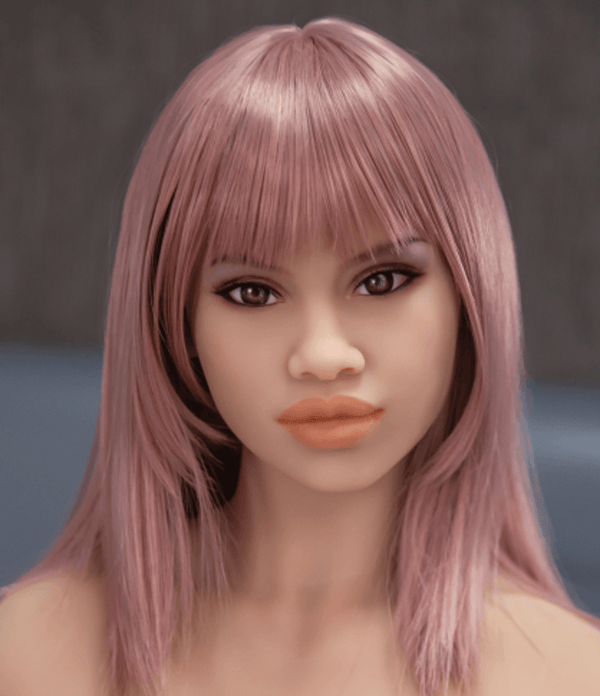 Neodoll Allure - Silicone Sex Doll Head - M16 Compatible - Tan - Lucidtoys