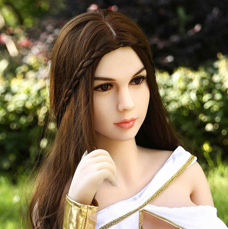 Fire Doll - Betty - Sex Doll Head - Natural video