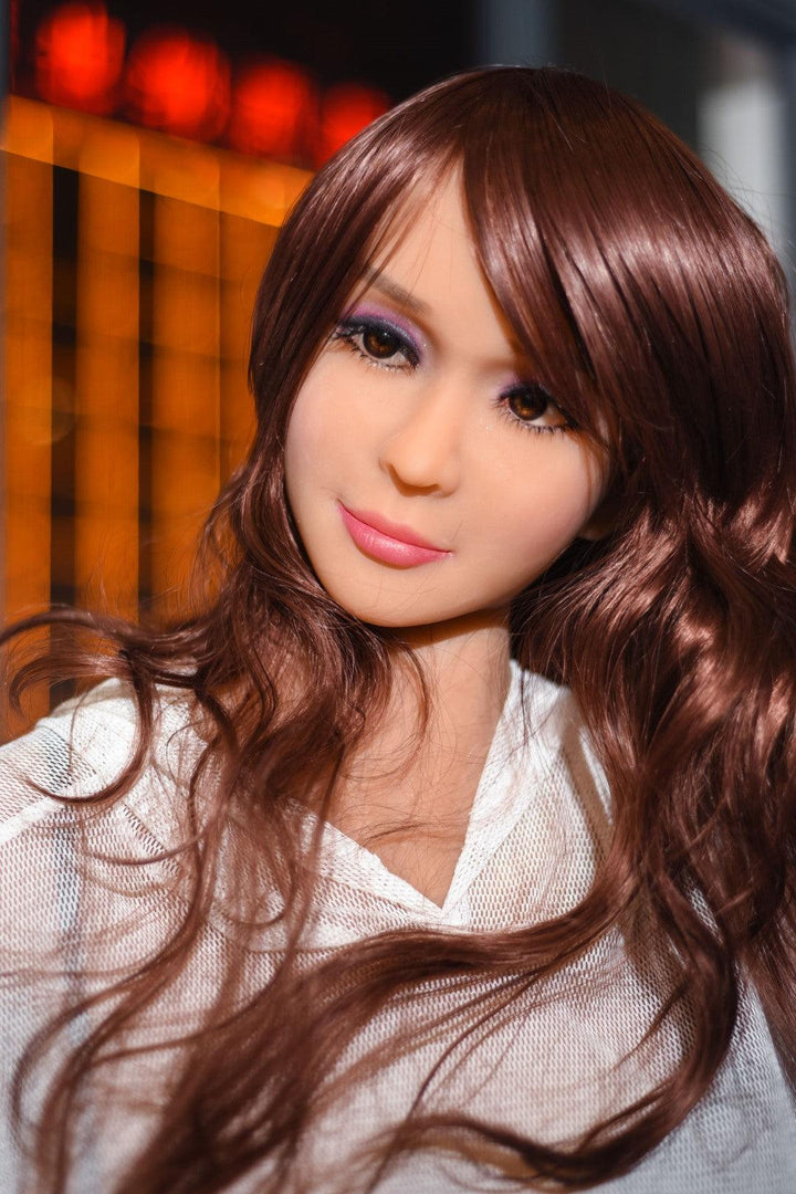 Neodoll Girlfriend Sienna - Sex Doll Head - M16 Compatible - Tan - Lucidtoys