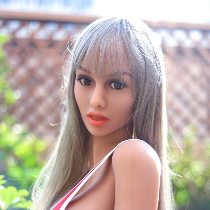 Neodoll Girlfriend Freya - Sex Doll Head - M16 Compatible - Tan - Lucidtoys