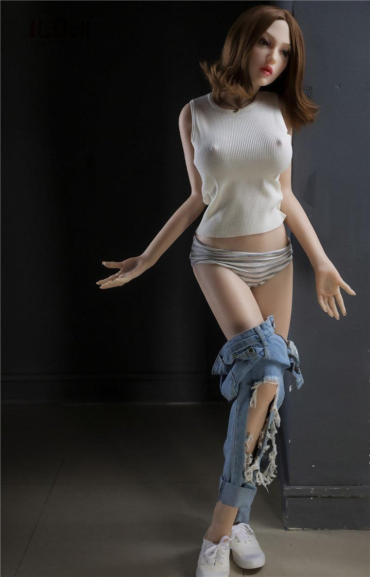IL Doll - Ashlynn - Silicone TPE Hybrid Sex Doll - Gel Breast - 150cm - Natural - Lucidtoys