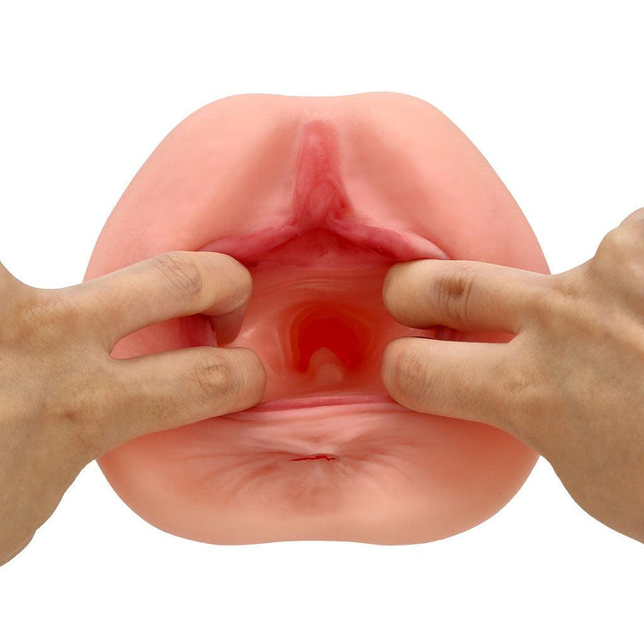 Neojoy - Prominent Inner Lips Handheld Masturbator - 0.59kg - Skin - Lucidtoys