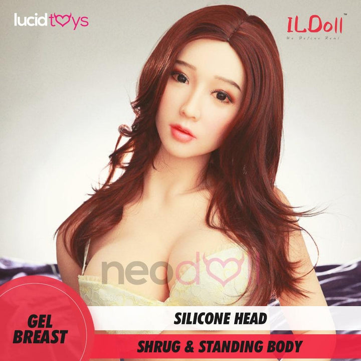 IL Doll - Priscilla - Silicone TPE Hybrid Sex Doll - Gel Breast - 160cm - Natural - Lucidtoys