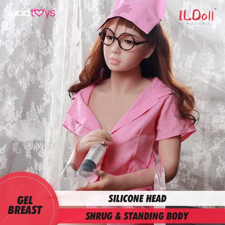 IL Doll - Maryam - Silicone TPE Hybrid Sex Doll - Gel Breast - 160cm - Natural - Lucidtoys