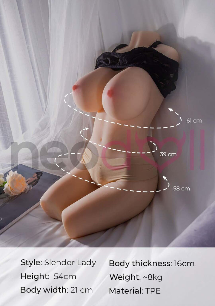Neodoll Full Torso Sex Doll - Upgraded Skeleton & Ribs - 8kg - Lucidtoys