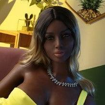 Neodoll Racy - Venus - Sex Doll Head - Black - Lucidtoys