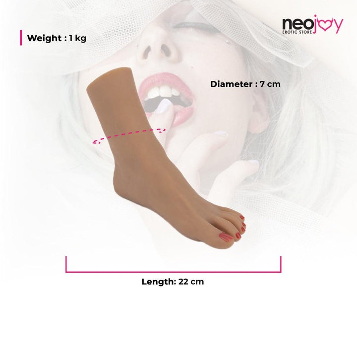 Neojoy Emma Internal Skeleton & Toenails - 1 kg - Brown - Lucidtoys