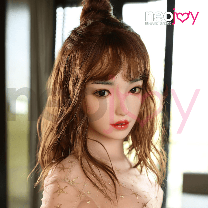 Youqdoll - Hadassah - Silicone Sex Doll Head - Natural - Lucidtoys