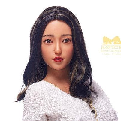 Neodoll Racy - Miku - Silicone Sex Doll Head - Tan video