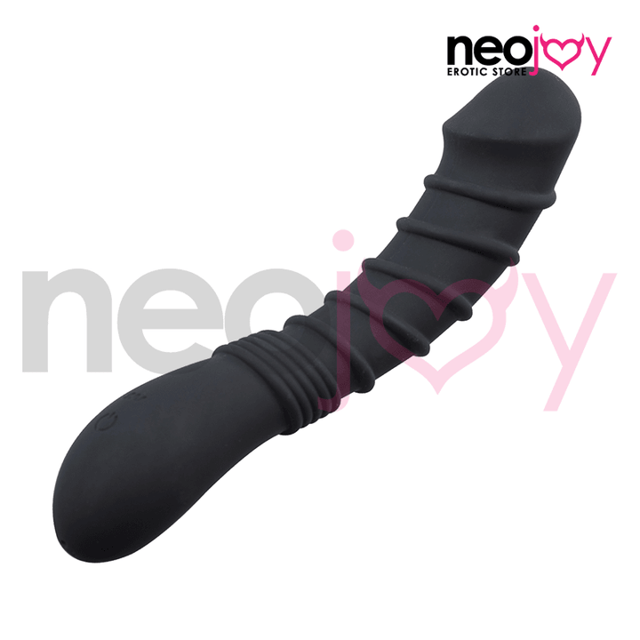 Neojoy - Double Wild Ribbed Vibe - Black - Lucidtoys