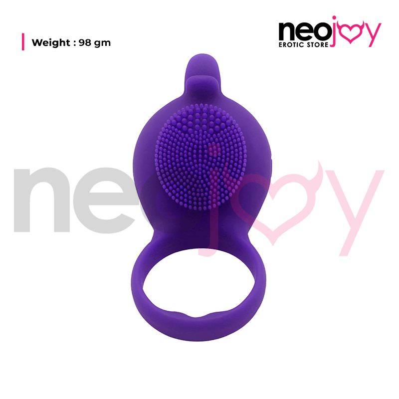 Neojoy Silicone Love Ring - Dolphin - Purple video