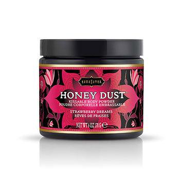 Kama Sutra - Honey Dust Body Powder Strawberry Dreams 170 gram - Lucidtoys