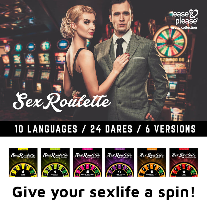 Sex Roulette Foreplay (NL-DE-EN-FR-ES-IT-PL-RU-SE-NO) - Lucidtoys