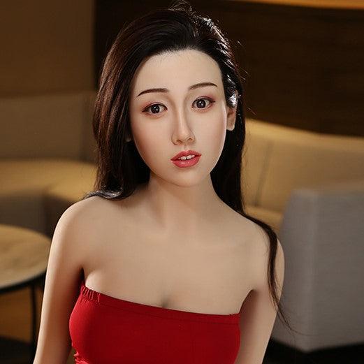Neodoll Girlfriend Emmie - Silicone Sex Doll Head - Natural - Lucidtoys