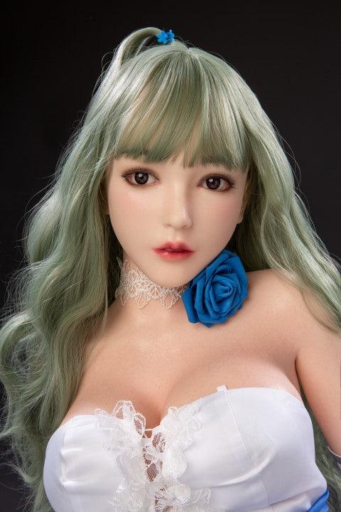 Youqdoll - Valeria - Silicone Sex Doll Head - Natural video
