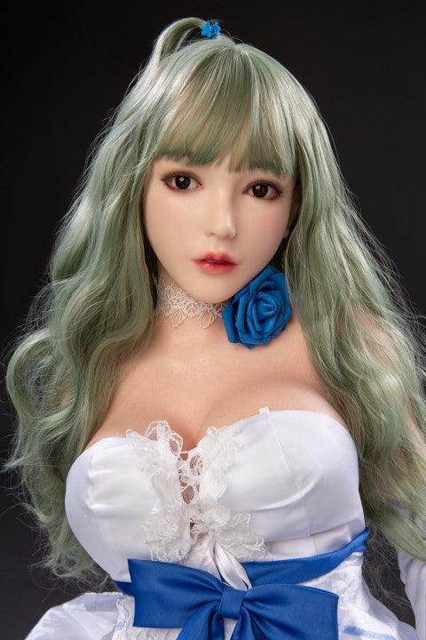 Youqdoll - Valeria - Silicone Sex Doll Head - Natural - Lucidtoys
