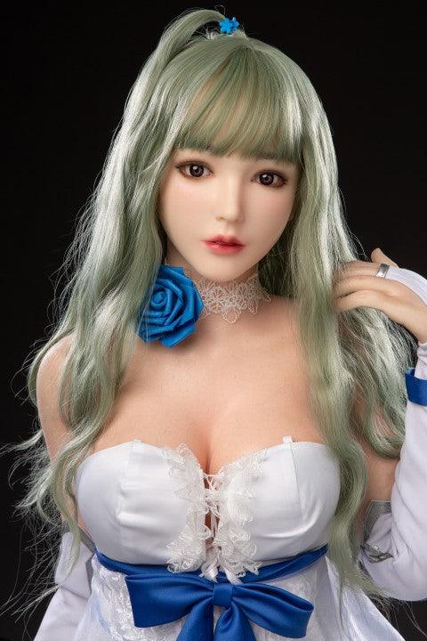 Youqdoll - Valeria - Silicone Sex Doll Head - Natural - Lucidtoys