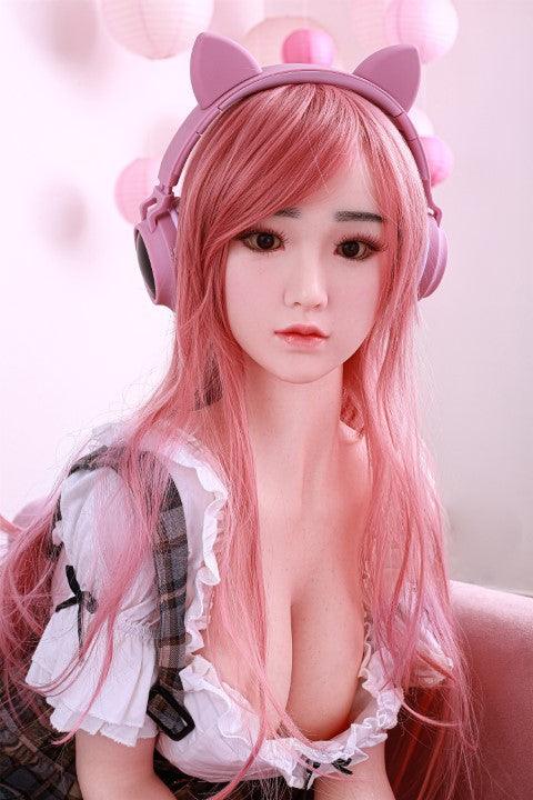 Youqdoll - Evelyn - Silicone Sex Doll Head - Natural video