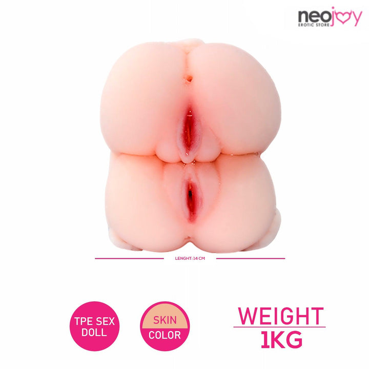 Neojoy - Two holes pussy stroker - 1kg - Skin - Lucidtoys