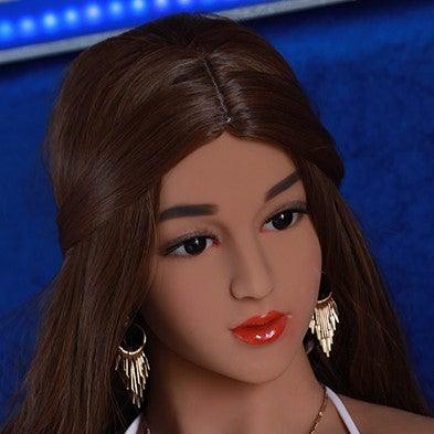 Neodoll Finest Cadence - Sex Doll Head - M16 Compatible - Tan - Lucidtoys