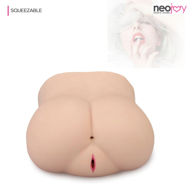 Neojoy Soft Vagina Stroker Sex Doll TPE Realistic Vagina & Ass-Flesh Colour - 4kg - Lucidtoys