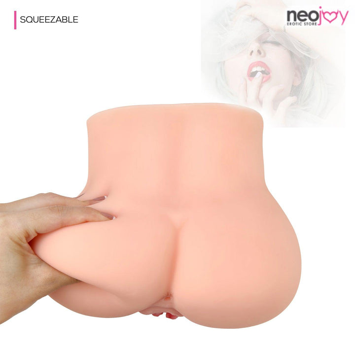 Neojoy Soft Vagina Stroker Sex Doll Realistic Vagina & Ass- Flesh Colour - 2.3kg - Lucidtoys