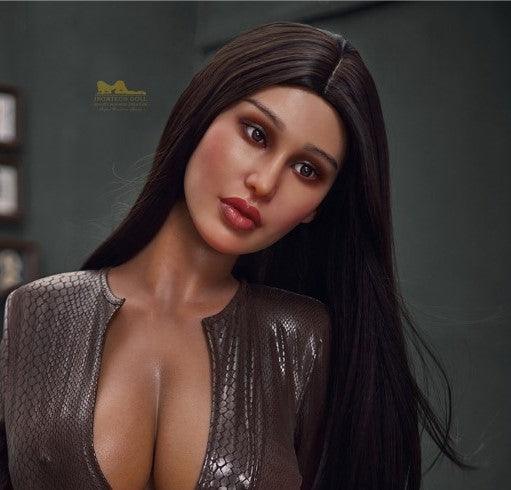 Neodoll Racy - Pearl - Silicone Sex Doll Head - Tan video