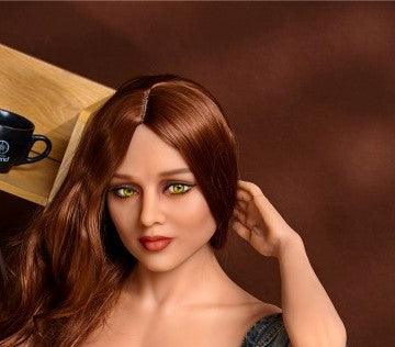 Neodoll Racy - Mandy - Sex Doll Head - Tan - Lucidtoys
