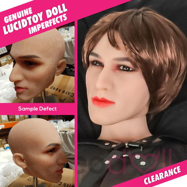 Clearance item RF175 - Neodoll Allure Sex Doll Head - Tan - Lucidtoys