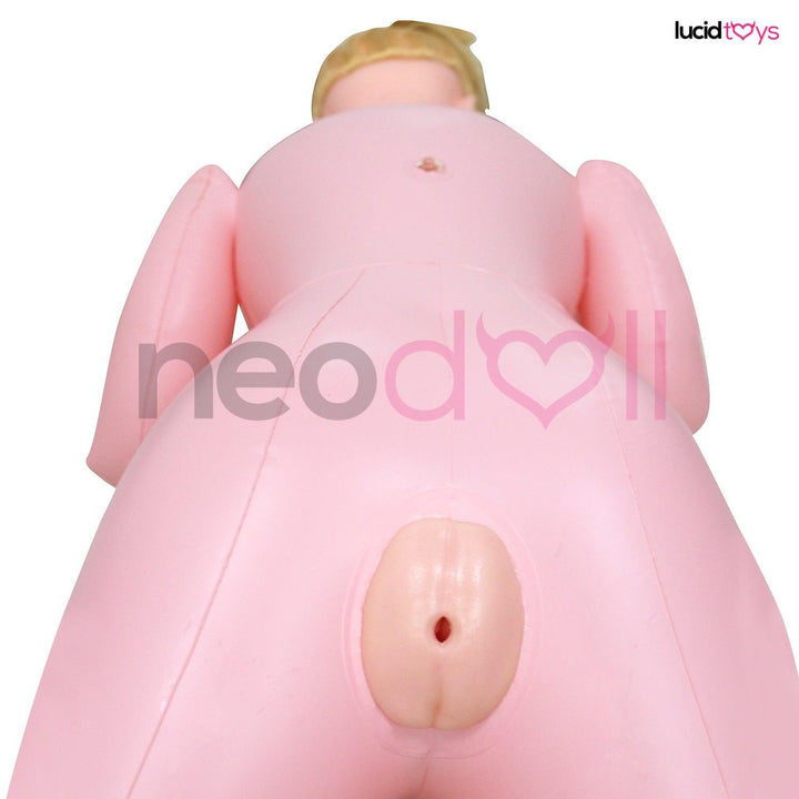Dioshi - Inflatable Doll With Water Injectable Breasts - 155cm - Skin Color - Lucidtoys