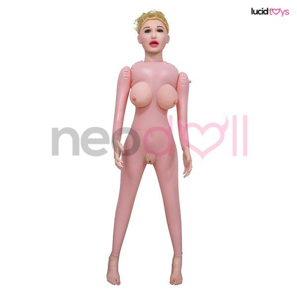 Dioshi - Inflatable Doll DSSEX-1 - With Water Injectable Breasts - 155cm - Skin Color video