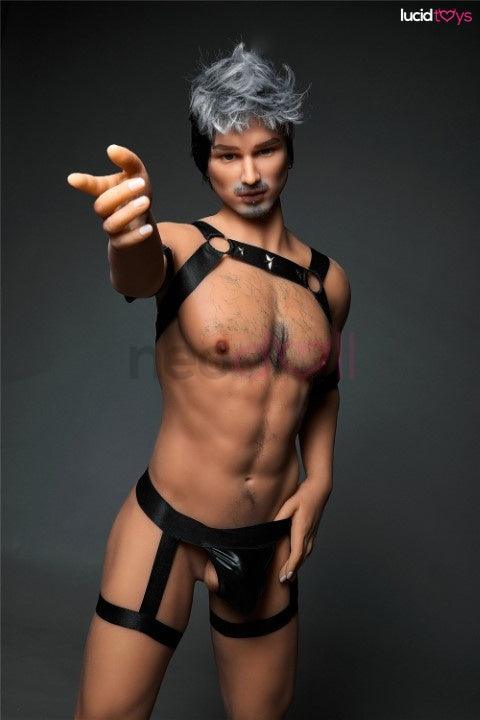 Neodoll Racy Kelvin - Realistic Male Sex Doll - 175cm - Tan - 15cm - Penis - Lucidtoys
