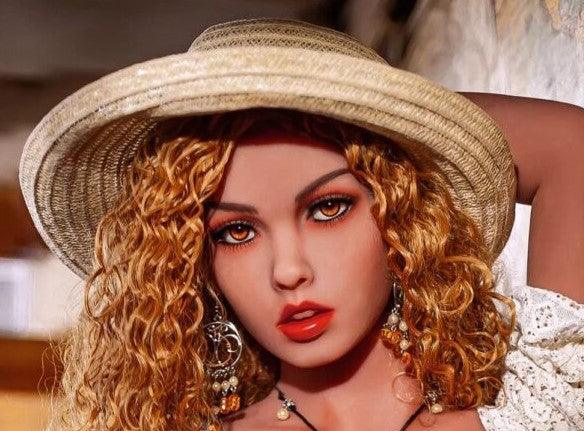 Neodoll Girlfriend Alexandra - Sex Doll Head - M16 Compatible - Tan video